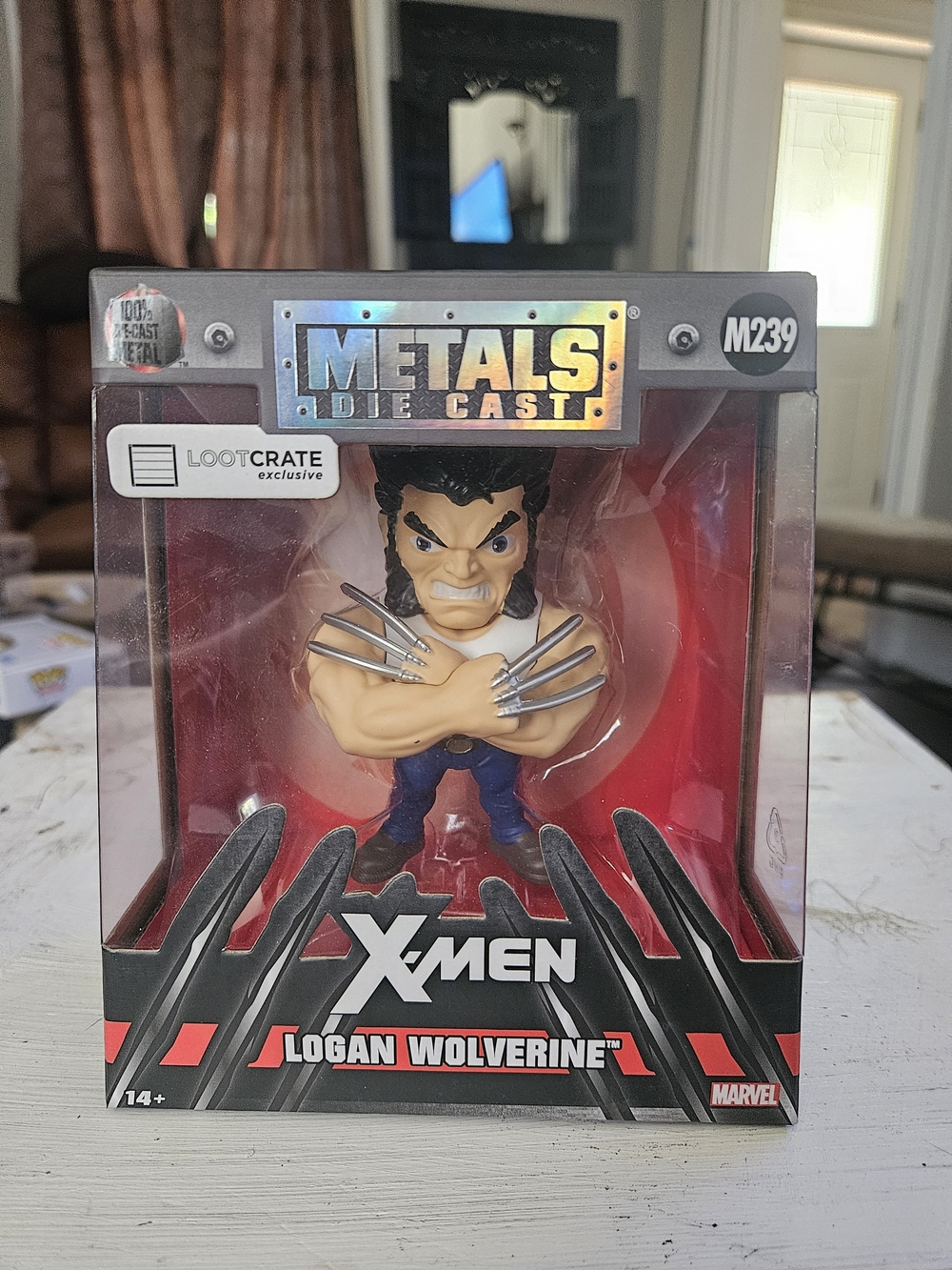 Marvel Logan Wolverine Metals Die Cast Figure